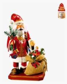 Holzknoddl Vintage Santa, Incense Smoker - Figurine, HD Png Download, Free Download