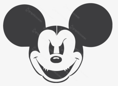 Evil Mickey Mouse Head, HD Png Download, Free Download