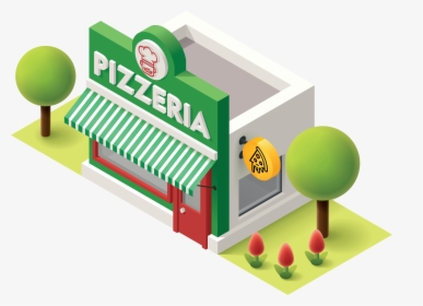 Isometric Pizzeria, HD Png Download, Free Download