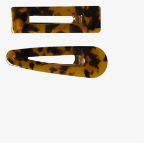 Tortoise Hair Clip Set In Colour Tortoise Shell - Sled, HD Png Download ...
