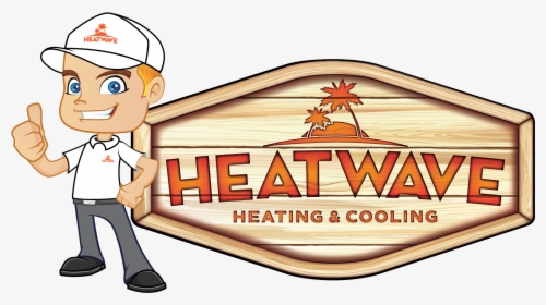 Heat Wave Hvac Logo - Heating, Ventilation, And Air Conditioning, HD Png Download, Free Download