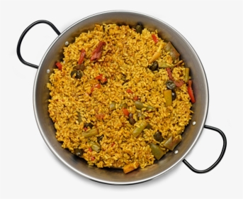 Paella Arroz Con Verduras - Arabic Style Yellow Rice, HD Png Download, Free Download