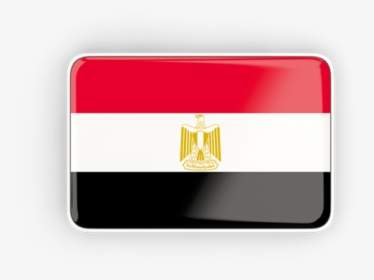 Rectangular Icon With Frame - Egypt Flag Rectangular, HD Png Download, Free Download