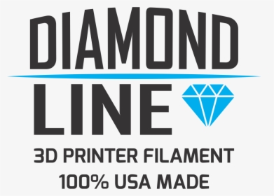 Diamond Line 3d Printer Filament"  Style="max Width - Graphic Design, HD Png Download, Free Download