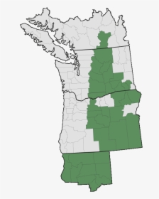 Poison Hemlock Pacific Northwest Range Map, HD Png Download, Free Download