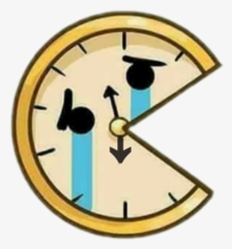 #clock #relógio #pac #pacman #comecome #sad #triste - Kamen Rider Tsukuyomi Logo, HD Png Download, Free Download