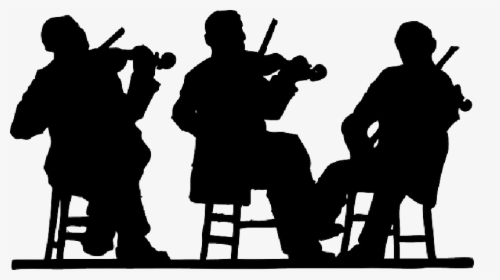 People Playing Music Silhouette , Png Download - People Playing Music Silhouette, Transparent Png, Free Download