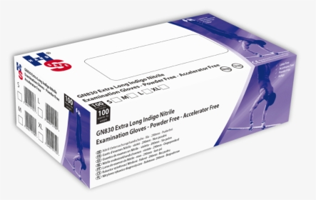 Polyco Gn830 Pf Nitrile Long Cuff Disposable Gloves - Hpc Healthline Gn130, HD Png Download, Free Download