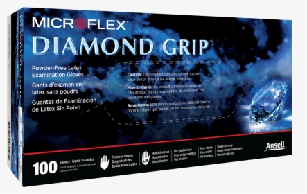 Microflex Diamond Grip Mf 300 L, HD Png Download, Free Download