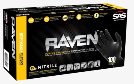 Raven Gloves, HD Png Download, Free Download
