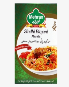 Mehran Sindhi Biryani 60g - Mehran Car Biryani Masala, HD Png Download, Free Download