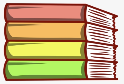 Clip Art Stack Of Books, HD Png Download, Free Download