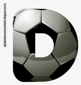 Alfabeto Bola De Futebol Em 3d Png Fundo Transparente - Letra 3d Png, Png Download, Free Download