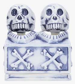 Neighborhood Booze Dual Skull Incense Chamber - Skull, HD Png Download, Free Download
