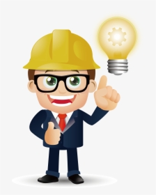 Engineer Cartoon Png, Transparent Png, Free Download