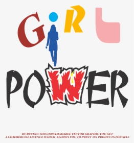 Girl Power Vector Templates"  Class="lazyload Lazyload - Graphic Design, HD Png Download, Free Download