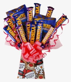 Yorkie Chocolate Bouquet Christmas Gift Chocolate Lovers - Chocolate, HD Png Download, Free Download