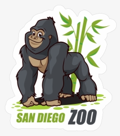 Gorilla"  Class="lazyload Lazyload Mirage Featured - San Diego Toreros, HD Png Download, Free Download