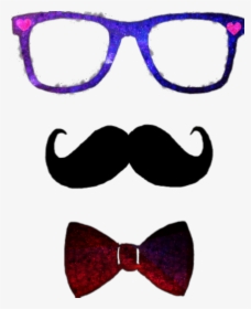#mustache #galaxy #sunglasses #happy #bowtie #formal - Stay Classy Mustache, HD Png Download, Free Download