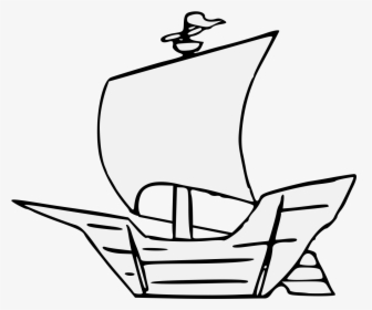Lighthouse Drawing Storm For Free Download - Easy To Draw Caravel, HD Png Download, Free Download