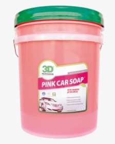 3d Pink Car Soap Super Foam 5 Gallon Concentrate"  - 3d Towel Kleen 5 Gallon, HD Png Download, Free Download