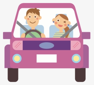 Clipart Car Ride - Car Ride Clipart, HD Png Download, Free Download