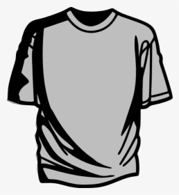 T-shirt Clothing Clip Art - Cartoon T Shirts Drawing, HD Png Download, Free Download