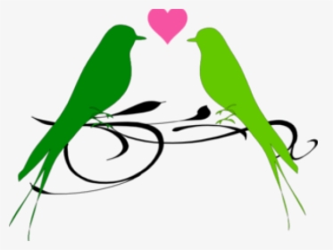 Love Birds Clipart Parrot - Love Lovebirds Png, Transparent Png, Free Download