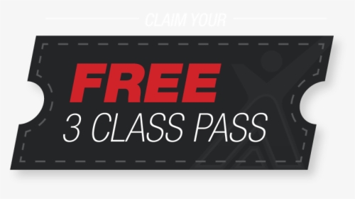 Claim Your Free 3 Class Pass - Carmine, HD Png Download, Free Download