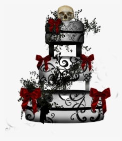 Gothic Wedding Cake, HD Png Download, Free Download