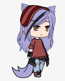 #gacha #gachalife #gwen #protective #girl #theif #freetoedit - Cartoon, HD Png Download, Free Download