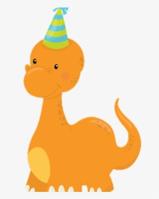 Dinosaur With Birthday Hat Clipart, HD Png Download, Free Download
