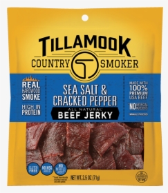 Simply Crafted Beef Jerky - Tillamook Beef Jerky Sea Salt And Pepper, HD Png Download, Free Download