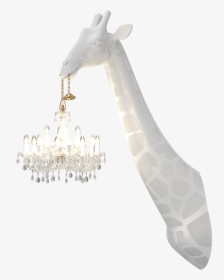 Qeeboo Giraffe In Love Wall Light White - Giraffe In Love, HD Png Download, Free Download