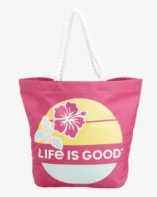 Hibiscus Sun Sunny Day Beach Bag - Shoulder Bag, HD Png Download, Free Download