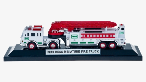 2010 Hess Miniature Fire Truck - Fire Apparatus, HD Png Download, Free Download