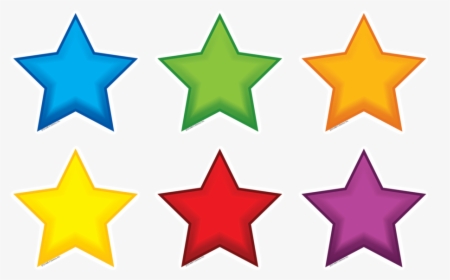 Tcr62663 Colorful Stars Mini Accents Image - Sorting By Color Shape And Size, HD Png Download, Free Download
