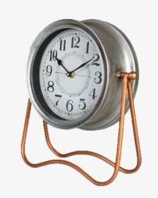 Bronze Table Clock - Quartz Clock, HD Png Download, Free Download