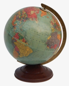 C Replogle Inch - World Globe Vintage Png, Transparent Png, Free Download