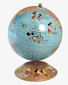 Disney World Globe Png , Png Download - Earth, Transparent Png, Free Download