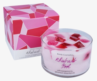 Rhubarb Fool Jelly Candle - Bomb Cosmetics Candles, HD Png Download, Free Download