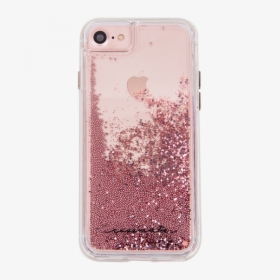 Iphone 6/6s Rose Gold Waterfall Cases - Glitter Case Iphone 8, HD Png Download, Free Download