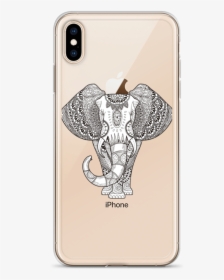 Henna Elephant Iphone Case For All Iphone Models Including - Mobile Phone Case, HD Png Download, Free Download