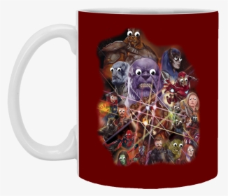 Special Teams With All Of Googly Eyes Mugs - Avengers Infinity War Gauntlet Collage, HD Png Download, Free Download