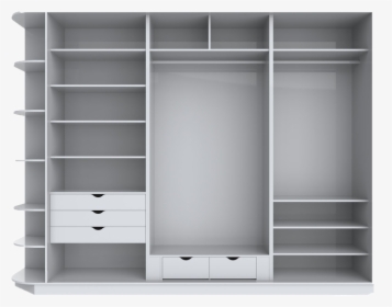 Bedroom Closet On White Background, HD Png Download, Free Download