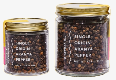 Whole Peppercorns In A Large And Small Jar"  Data Image - Black Pepper, HD Png Download, Free Download