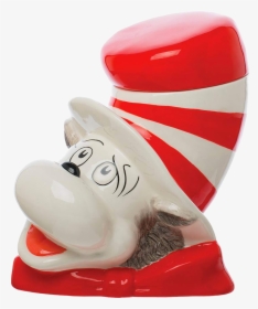 The Cat In The Hat Sculpted Ceramic Cookie Jar - Octopus, HD Png Download, Free Download