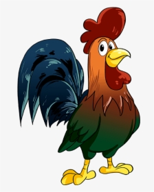How To Draw Rooster - Rooster, HD Png Download, Free Download