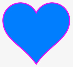 ❣hearts❣ ‿✿⁀♡♥♡❤ Heart Clip Art, Online Art - Blue Heart Clipart, HD Png Download, Free Download
