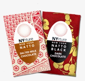 Nyrture New York Natto Chocolate Bars - Paper, HD Png Download, Free Download